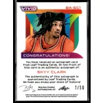 2023-23 LEAF VIVID Autographs Yellow #BA-SC1 Skyy Clark 07/50