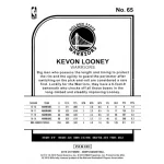 2019-20 Hoops  #65 Kevon Looney