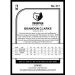 2019-20 Hoops  #217 Brandon Clarke