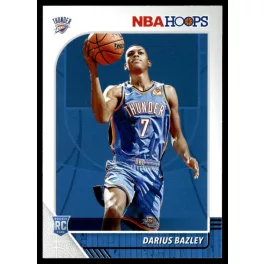 2019-20 Hoops  #249 Darius Bazley