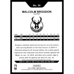 2018-19 Hoops  #34 Malcolm Brogdon