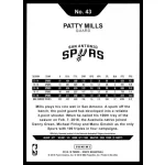 2018-19 Hoops  #43 Patty Mills