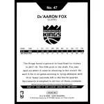2018-19 Hoops  #47 De'Aaron Fox