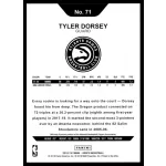 2018-19 Hoops  #71 Tyler Dorsey