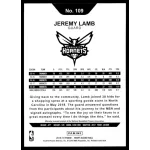 2018-19 Hoops  #109 Jeremy Lamb