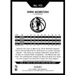 2018-19 Hoops  #113 Dirk Nowitzki
