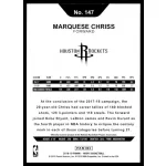 2018-19 Hoops  #147 Marquese Chriss