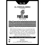 2018-19 Hoops  #198 Al-Farouq Aminu