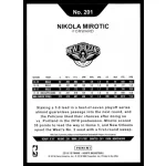 2018-19 Hoops  #201 Nikola Mirotic