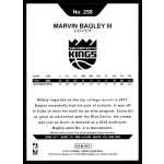 2018-19 Hoops  #258 Marvin Bagley III