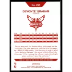2018-19 Hoops Red Backs #253 Devonte' Graham