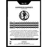 2018-19 Hoops Silver #83 Harrison Barnes 177/199