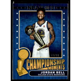 2018-19 Hoops Championship Moments #86 Jordan Bell 51/99