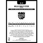 2017-18 Hoops  #91 Willie Cauley-Stein
