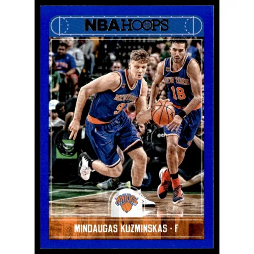 2017-18 Hoops Blue #104 Mindaugas Kuzminskas