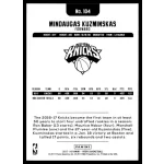2017-18 Hoops Blue #104 Mindaugas Kuzminskas