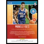 2017-18 Panini Status Rookie Credentials #21 Markelle Fultz