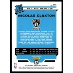 2019-20 Donruss Optic  #171 Nicolas Claxton