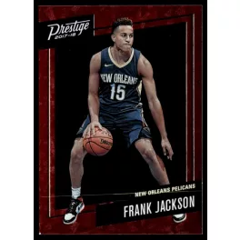   2017-18 Panini Prestige Micro Etch Rookies Red #30 Frank Jackson