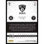 2016-17 Panini Excalibur  #14 Jeremy Lin