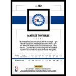 2019-20 Panini Chronicles Panini #102 Matisse Thybulle
