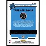 2019-20 Panini Chronicles Donruss Rated Rookie #196 Terence Davis