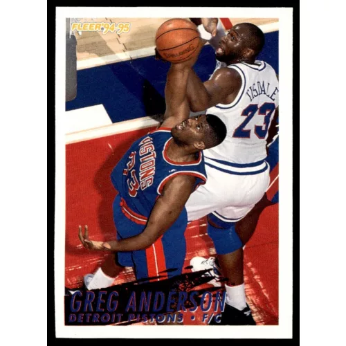1994-95 Fleer  #64 Greg Anderson