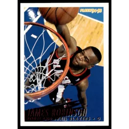 1994-95 Fleer  #189 James Robinson