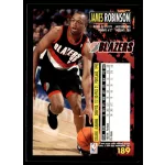1994-95 Fleer  #189 James Robinson