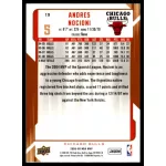 2008-2009 Upper Deck MVP  #19 Andres Nocioni