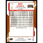 2008-2009 Upper Deck MVP  #118 Andre Iguodala