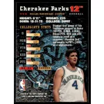 1995-96 Stadium Club  #346 Cherokee Parks