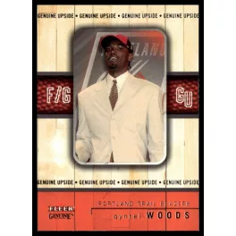 2002-2003 Fleer Genuine  #112 Qyntel Woods 1797/2002