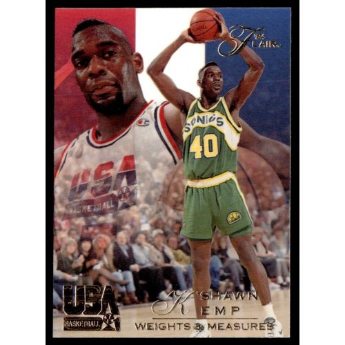1994-95 Flair USA Weights and Measures #46 Shawn Kemp 