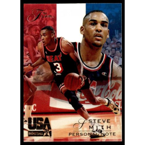 1994-95 Flair USA Personal Note #95 Steve Smith 