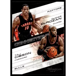   2012-13 Panini Prestige Connections  #10 DeMar DeRozan/Taj Gibson
