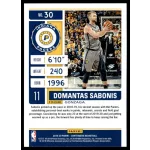 2019-20 Panini Contenders  #30 Domantas Sabonis