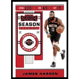 2019-20 Panini Contenders  #40 James Harden