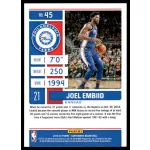 2019-20 Panini Contenders  #45 Joel Embiid