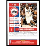 2019-20 Panini Contenders  #55 Kawhi Leonard