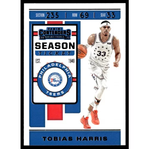 2019-20 Panini Contenders  #97 Tobias Harris