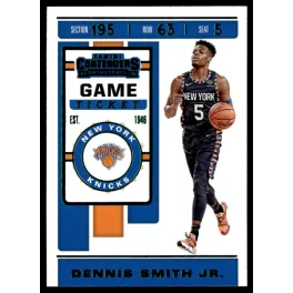   2019-20 Panini Contenders Game Ticket Green  #27 Dennis Smith Jr.