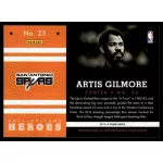 2013-14 Hoops Hall of Fame Heroes  #23 Artis Gilmore