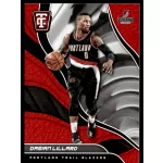 2017-18 Panini Totally Certified  #21 Damian Lillard