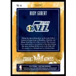 2018-19 Panini Court Kings  #4 Rudy Gobert