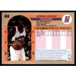 1992-93 Fleer  #414 Jerrod Mustaf