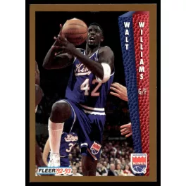 1992-93 Fleer  #424 Walt Williams