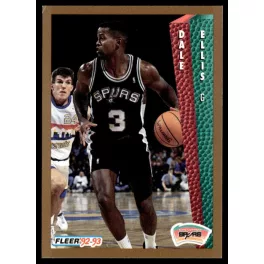 1992-93 Fleer  #427 Dale Ellis