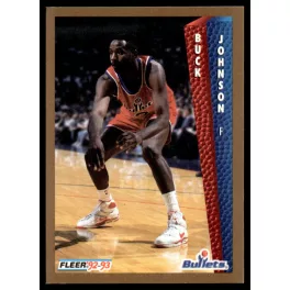 1992-93 Fleer  #438 Buck Johnson