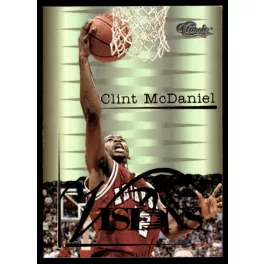 1995-96 Classic Visions  #64 Clint McDaniel